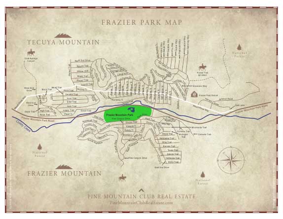Frazier Park Map