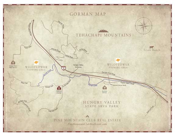 Gorman Map